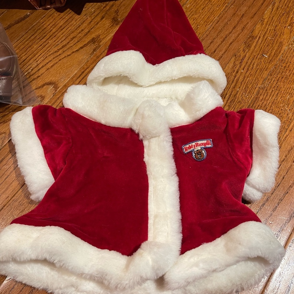 Teddy Ruxpin 1980’s Santa Jacket and Hat